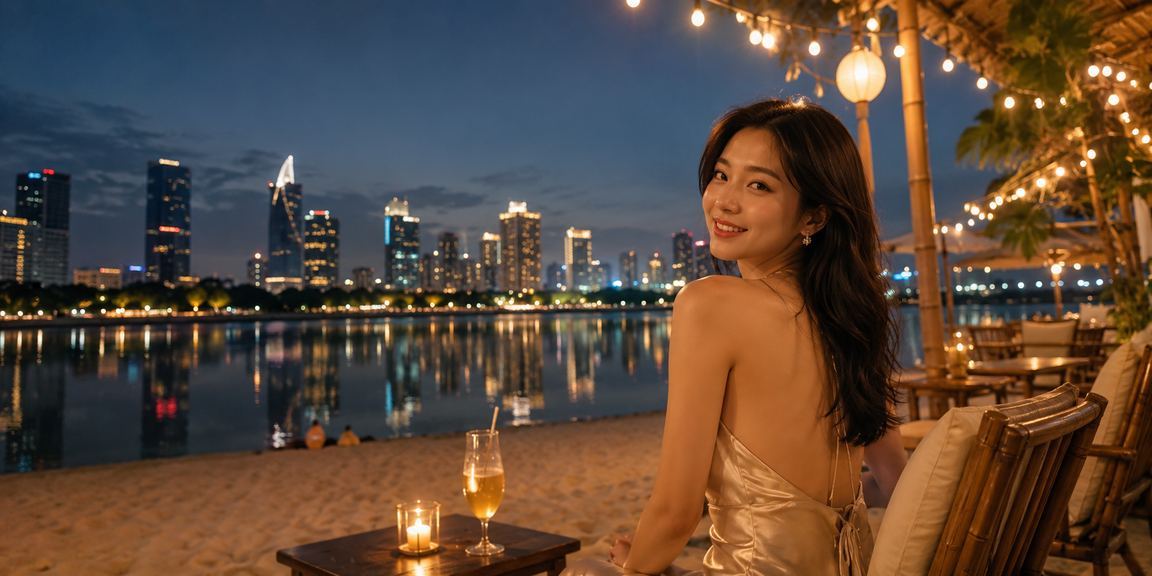 Người dùng đăng nhập tài khoản casino và cá cược tại quán cà phê Hội An