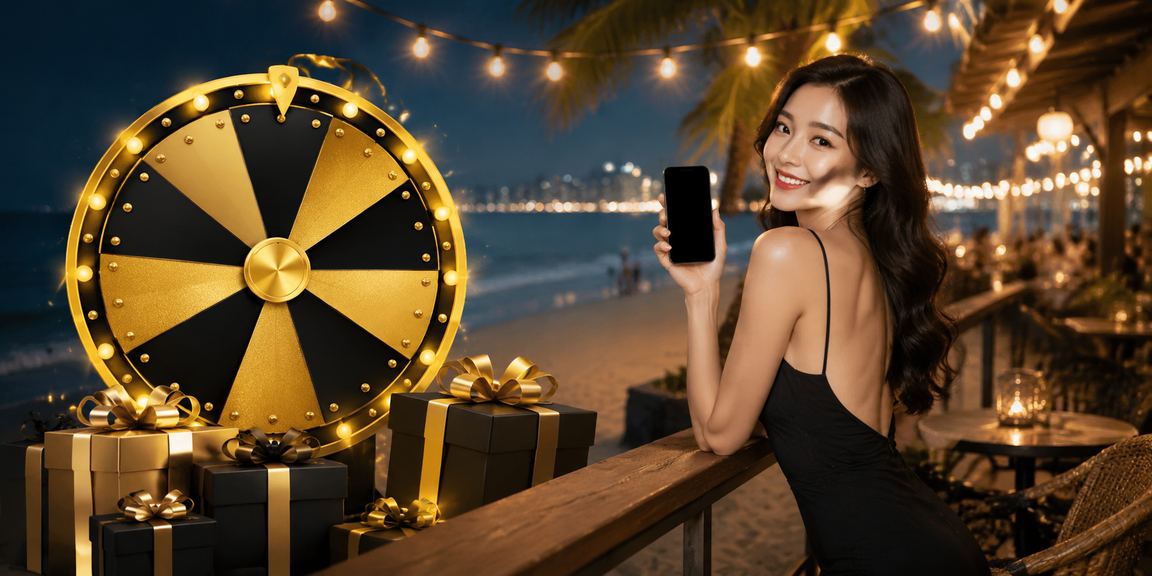 Người chơi may mắn tham gia chương trình quay số trúng thưởng tại Vũng Tàu